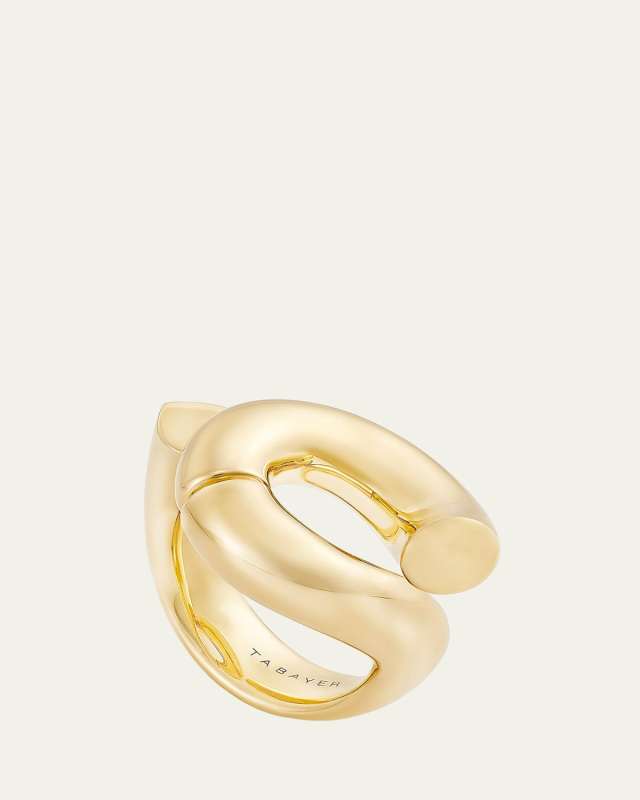 18K Yellow Gold Oera Statement Ring